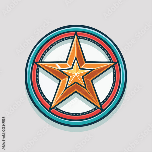 Stylized Star Emblem