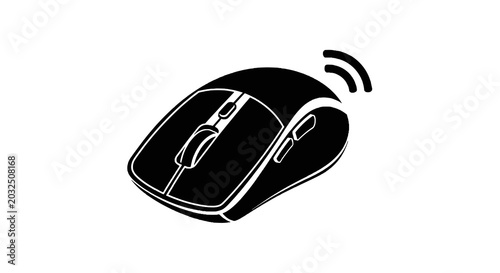 Wireless computer mouse device.