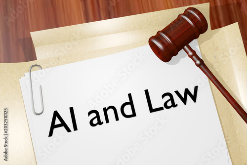 AI and Law concept