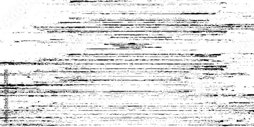 Grunge texture background with black and white horizontal lines and distressed effect for creative design projects