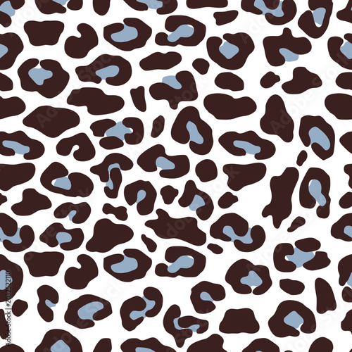 Leopard pattern seamless background and printing or home decorate and more.