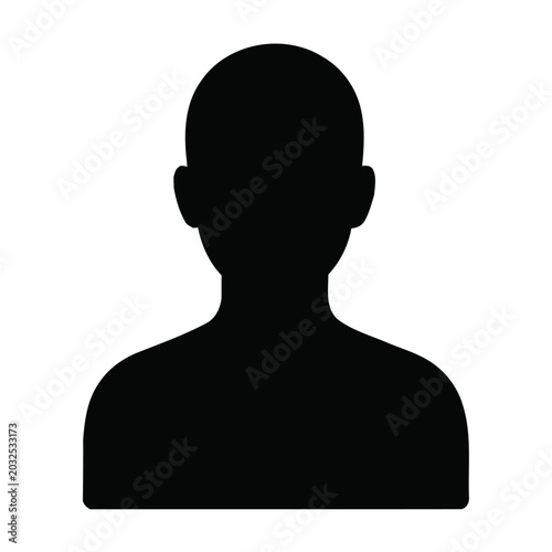 Minimal User Avatar Silhouette Icon Collection