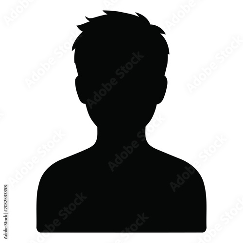 Minimal User Avatar Silhouette Icon Collection