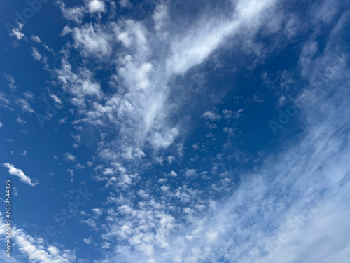 Fotografija Sky clouds beautiful heaven cloudscape.