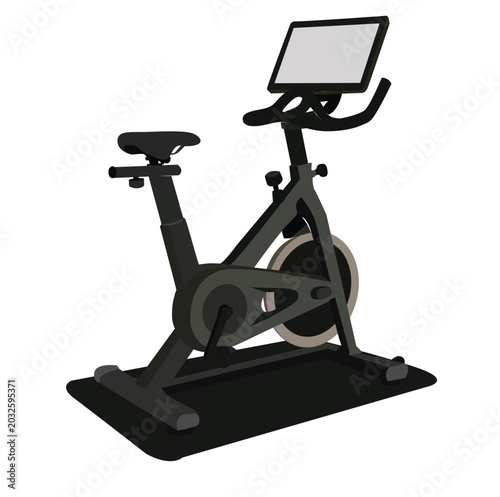 vektor trainers exercise bikes bicycle machine sports