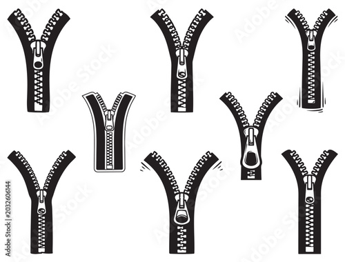 ZIPPER SILHOUETTE