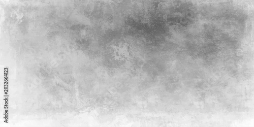 Schilderij op canvas Abstract black and white grunge background with vintage textured wall, rough con