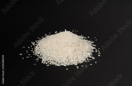 Obraz na płótnie Grated coconut powder