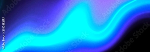 horizontal banner abstract background wave silk color light graphic design minimal glowing 