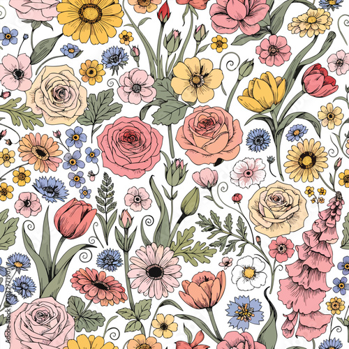 Printable Seamless Pattern