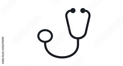 Bild auf Leinwand hospital, stethoscope, medical, healthcare, doctor, clinic, medicine, diagnostic