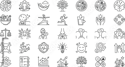 Photography Line for wellness, business, and lifestyle concepts, including people, nature, a
