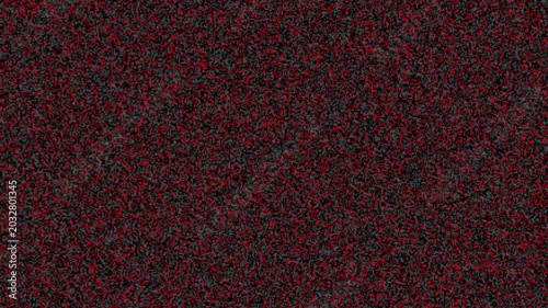 Dark red mosaic pixels loop background.