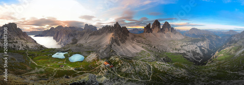 Photos Located in the Dolomites of the Italian Alps, the Tre Cime di Lavaredo (German: