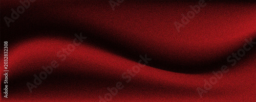 Foto Black dark deep red ruby garnet cherry burgundy wavy abstract background