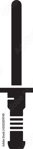 Foto lightsaber icon or logo isolated sign symbol vector illustration