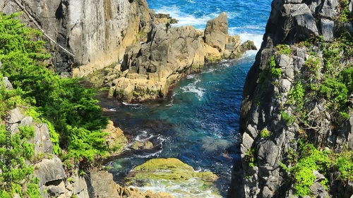 岩手県　巨釜半造の海岸