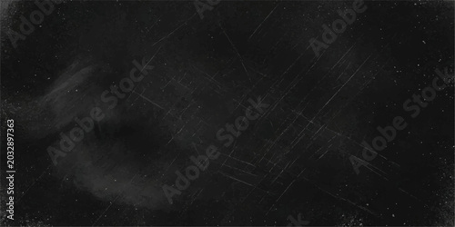 Принти на полотні A dark, textured blackboard, etched with subtle scratches and dust specks, evokes a sense of vintage academia and the potential for creative expression