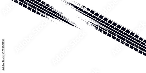 Foto Tire track