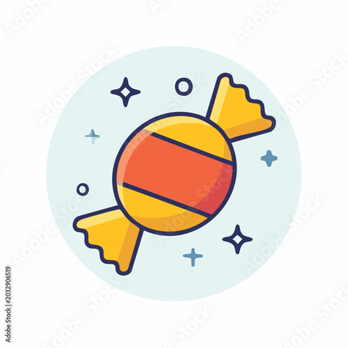 Wrapped Candy Icon
