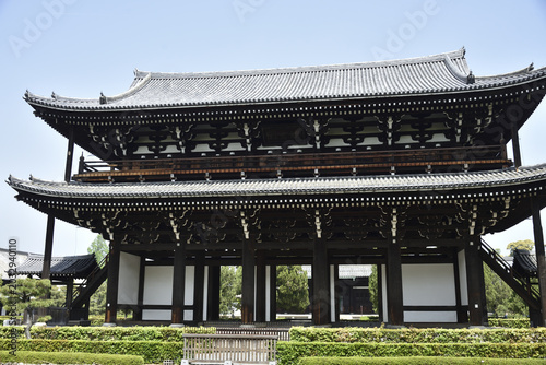 Foto 東福寺　春の三門(京都市東山区)