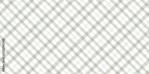 Photos Green diagonal checkered seamless pattern in white background