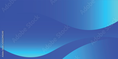 Schilderij op canvas Vibrant abstract background featuring dynamic flowing waves, smooth curves, and