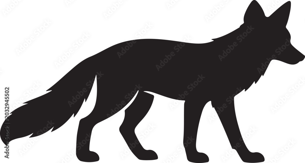 Fototapeta premium jackal vector