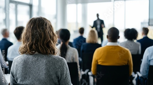 Business learning and conference planning session featuring expert speakers and employee training.