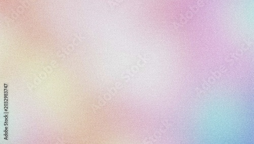 Bild auf Leinwand Dreamy pastel gradient background, soft ethereal texture, delicate iridescent co