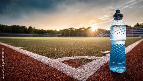 refreshing hydration awaits on the sports field