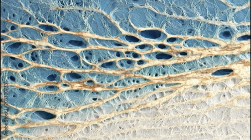 Clear clinical fundus view of retinal periphery with lattice degeneration
