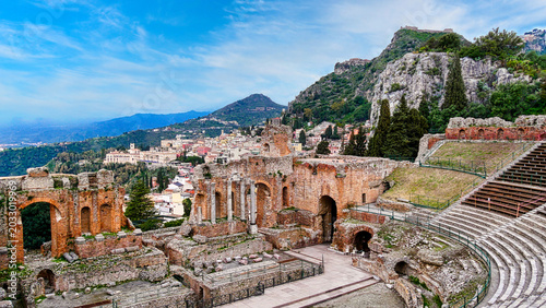  Teatro Greco-Romano  in Taormina auf Sizilien