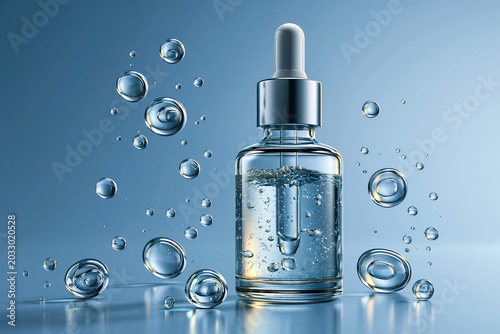 Hydration Serum Dropper Beauty Ad