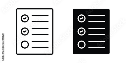 Fotografía Quota icon or symbol set