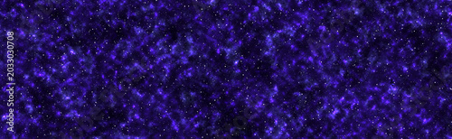 Deep purple cosmic background with glowing starry nebula texture, vast universe panorama
