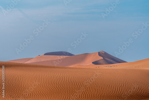 Die Dünen von Sossusvlei in Namibia