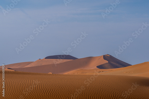 Die Dünen von Sossusvlei in Namibia