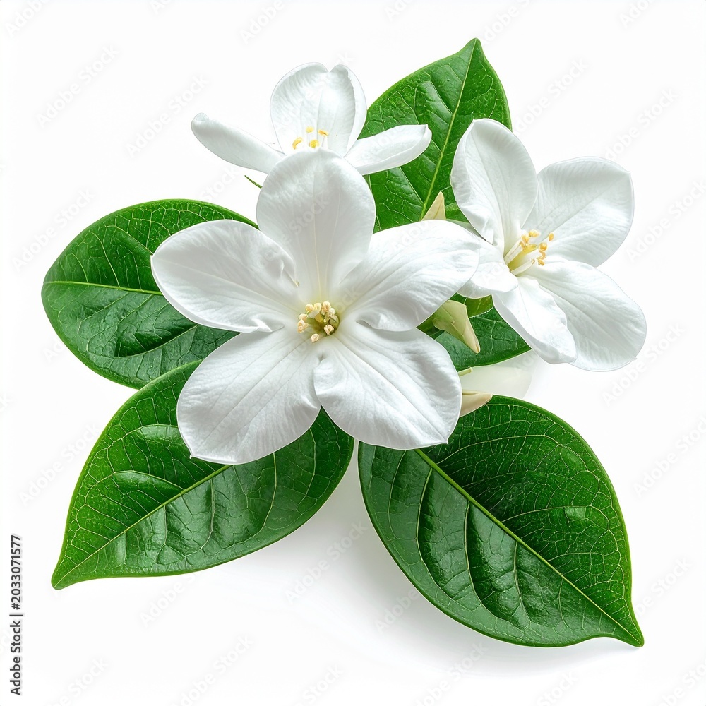 Naklejka premium Jasmine (Jasminum officinale) Antiage