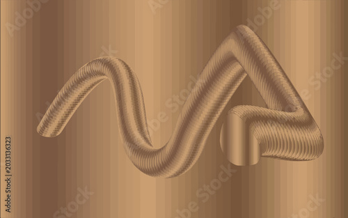 3d rendered illustration of an abstract background