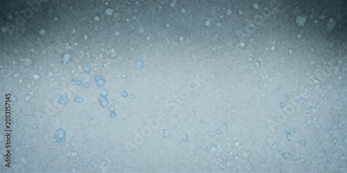 Schilderij op canvas A macro shot of water bubbles in a pale blue, textured background, creating an abstract and calming visual effect