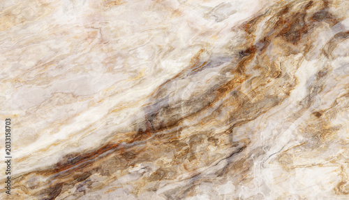 Beige Marble Texture with Brown Veins