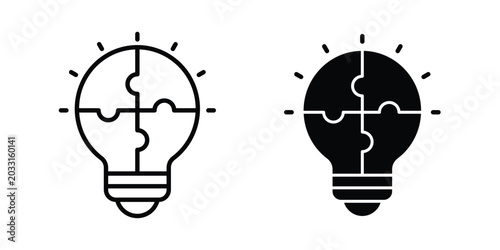 Foto Problem solving icon