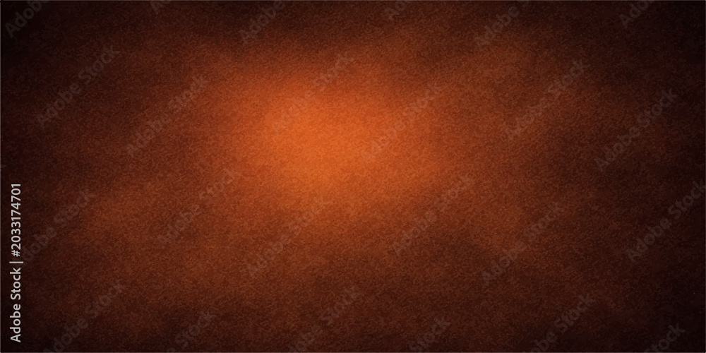 Fototapeta premium Dark brown leather texture background with vintage grunge pattern