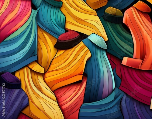 clothing colors palette fashion selection