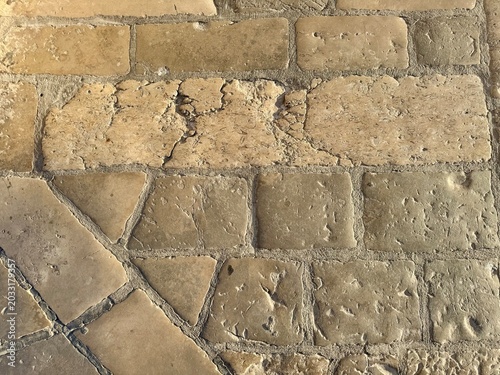 old stone wall
