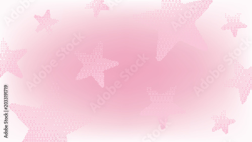 Pink starry gradient design desktop wallpaper vector