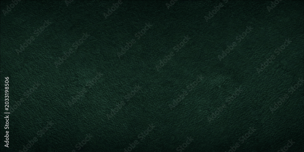 Fototapeta premium Vintage Dark Green Grunge Texture Background with Rough Fabric Surface Design
