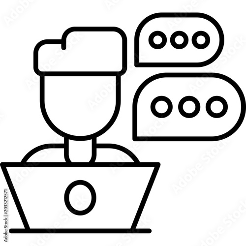  User is Typing Icon