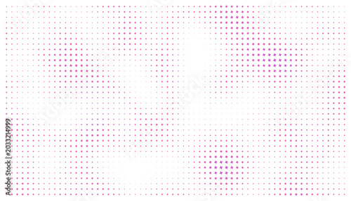 Vector Field Grid of Pluses - Abstract Pink Plus Grid Art